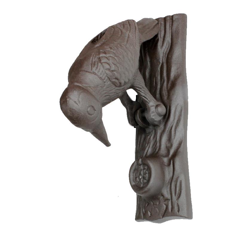 WOODPECKER DOOR KNOCKER