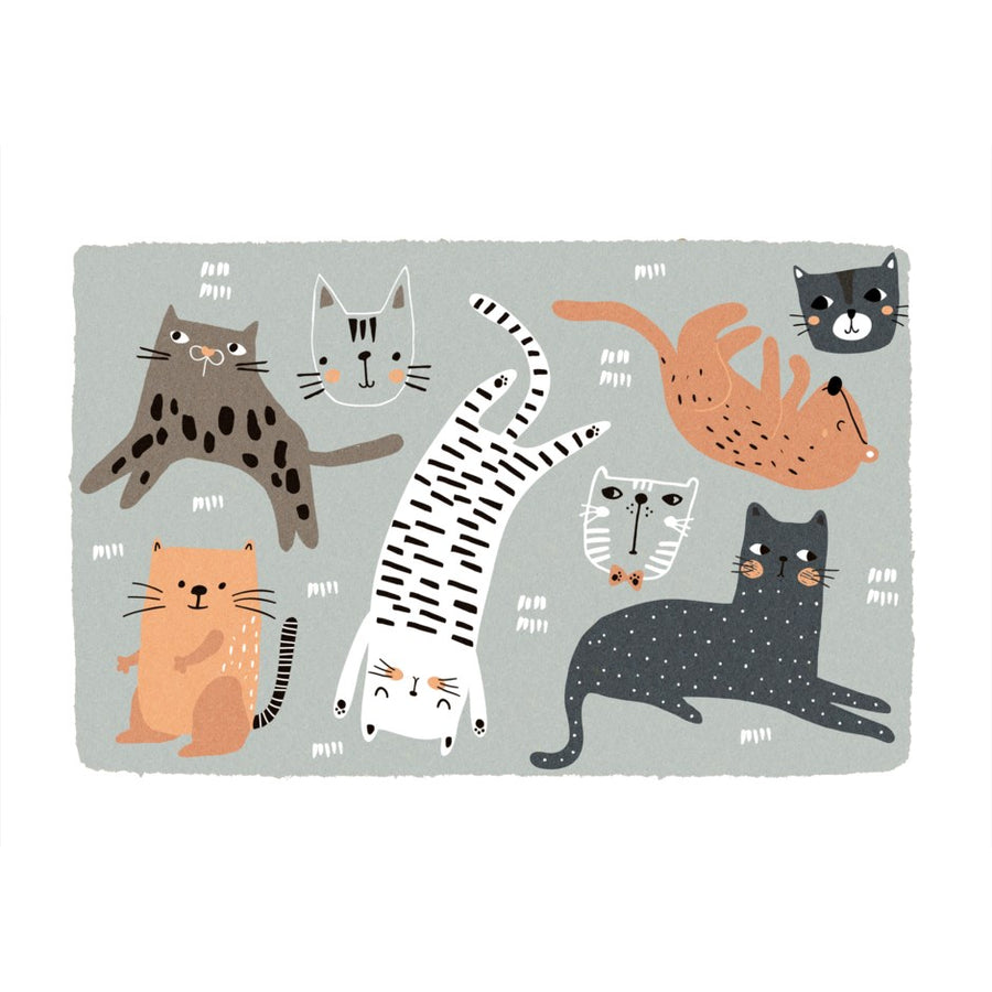 CATS DOOR MAT