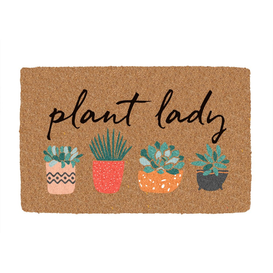 PLANT LADY DOOR MAT