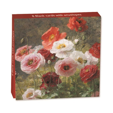 POPPIES NOTECARDS