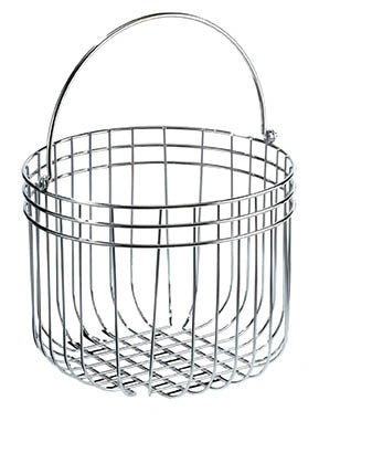 CHROME WIRE BASKET