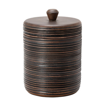 CORFU CARVED CANISTER