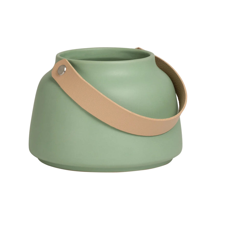 LIDO CERAMIC VASE GREEN