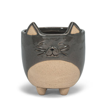 CAT ON LEGS POT
