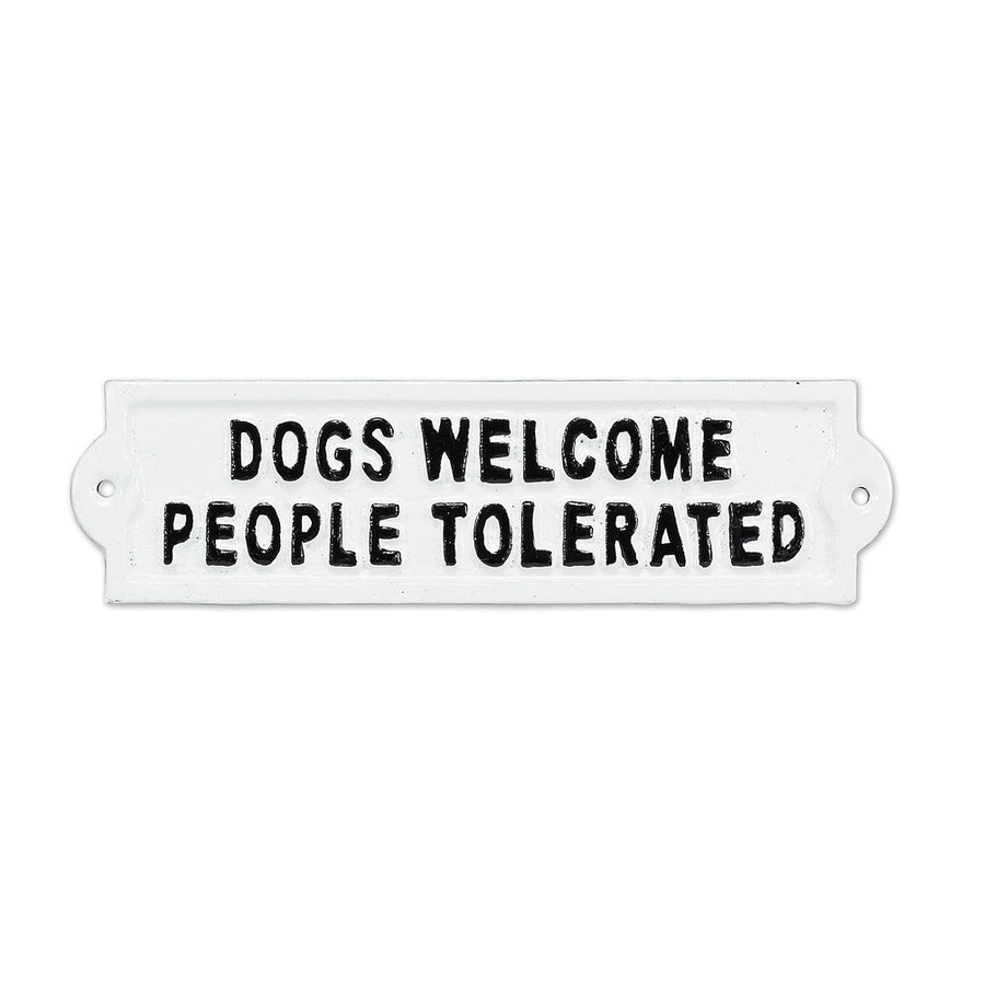DOGS WELCOME SIGN