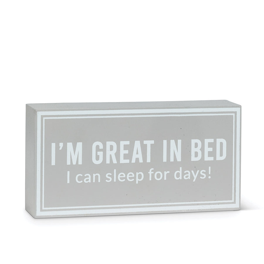 SLEEP FOR DAYS BLOCK