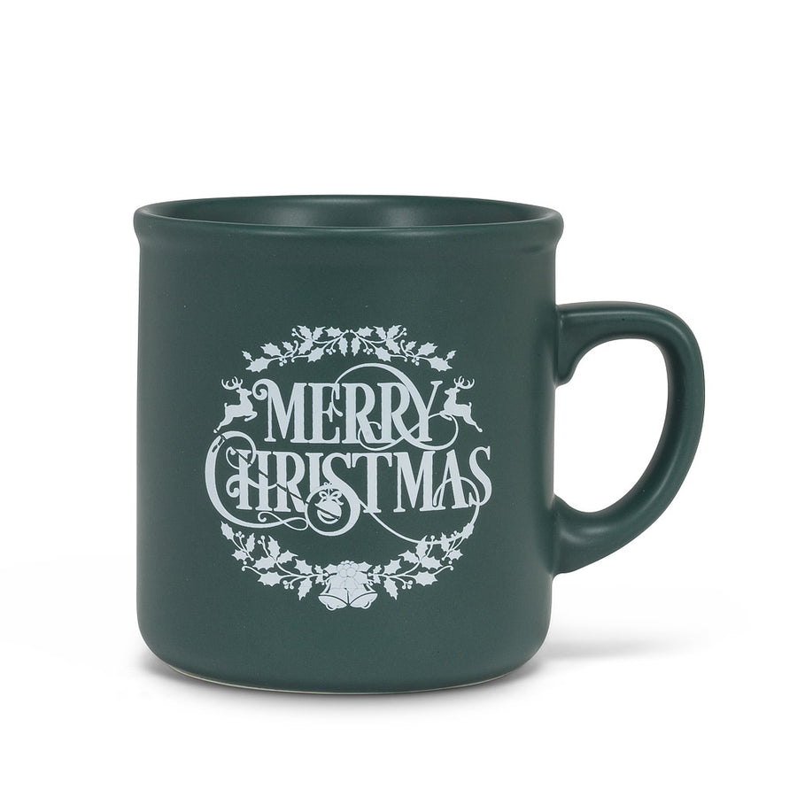 FESTIVE MATTE MUG GREEN