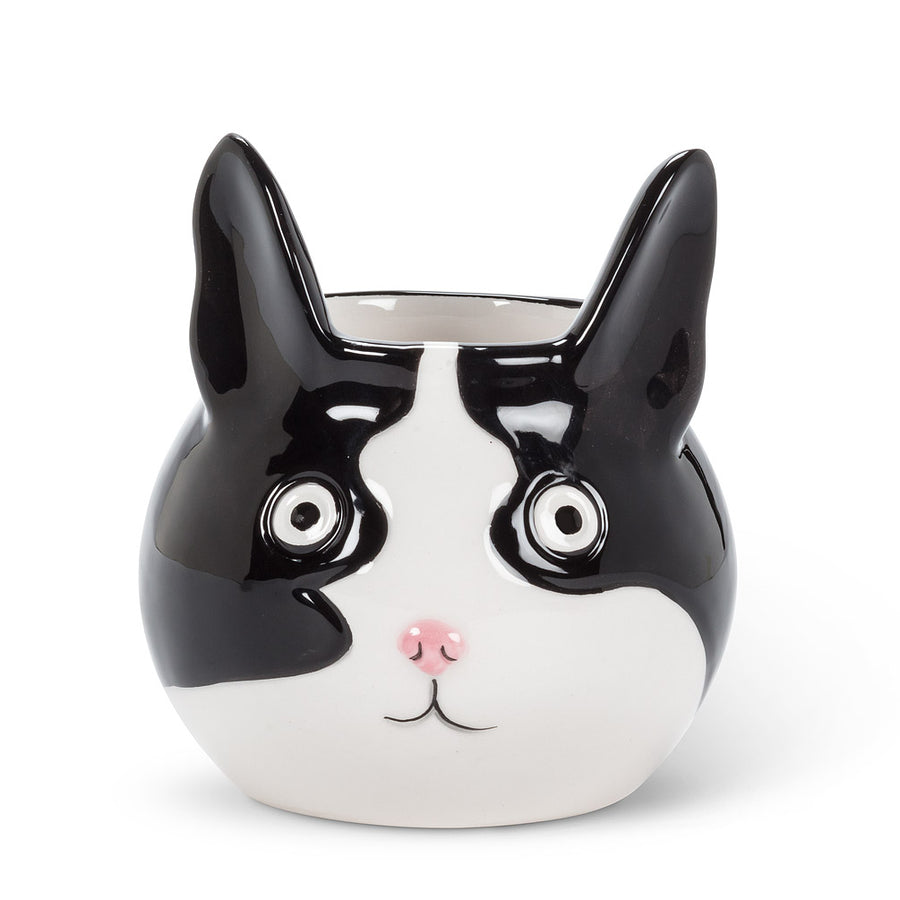 SM CAT HEAD PLANTER