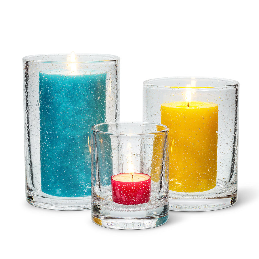 SEED GLASS VASE/VOTIVE