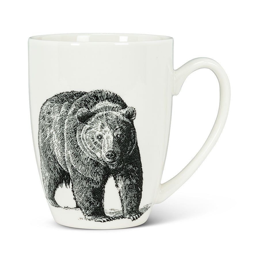 PEN/INK BEAR MUG