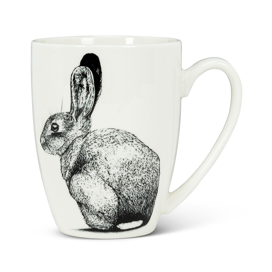 PEN/INK RABBIT MUG