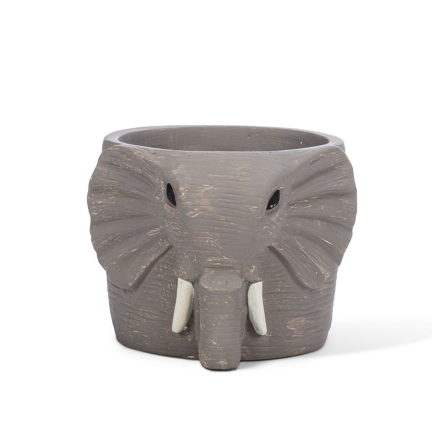 GREY ELEPHANT PLANTER