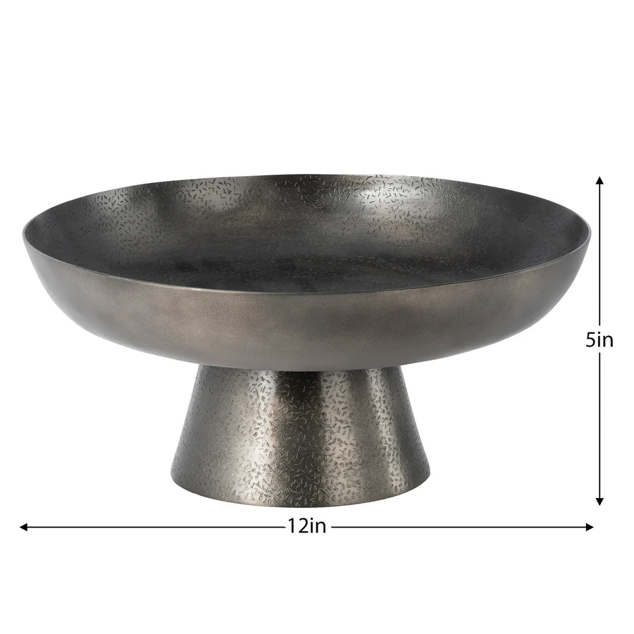 DIAS HAMMERED DECOR BOWL