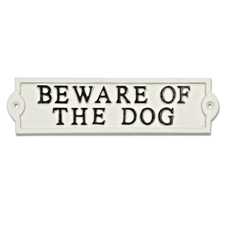 BEWARE OF DOG SIGN