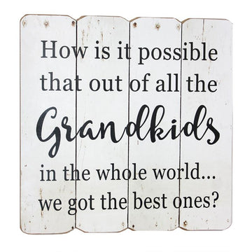 GRANDKIDS WALL PLAQUE