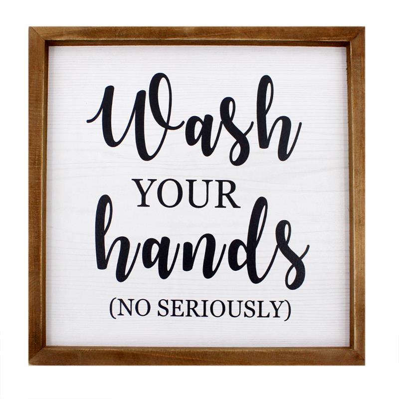 WASH YOUR HANDS SIGN