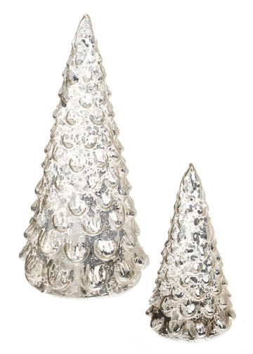 XMAS DECO GLS TREE