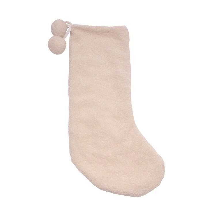 BOUCLE STOCKING NATURAL