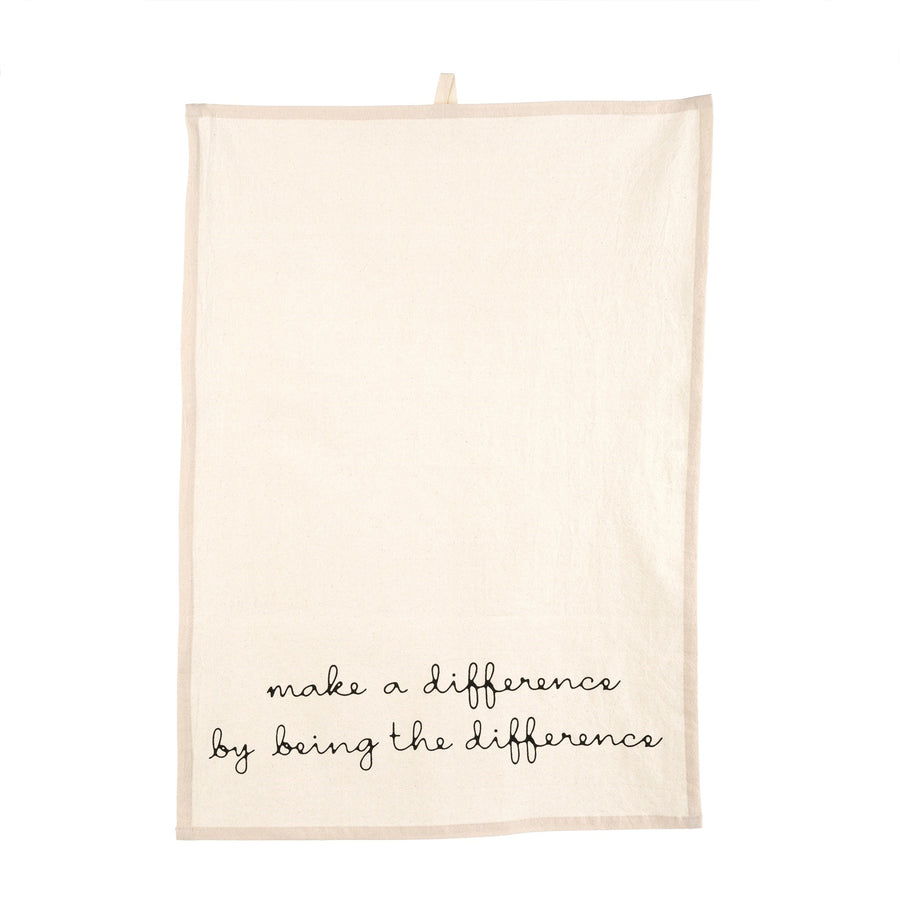 MAKE A DIFFERENCE TEA TOWEL