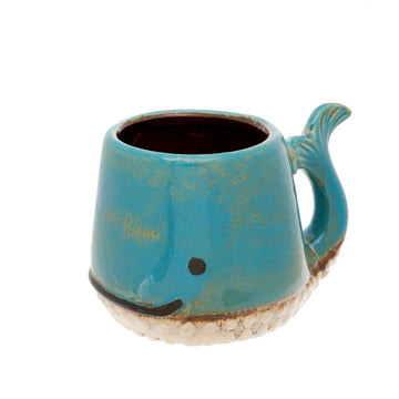 WHALE MUG BLUE