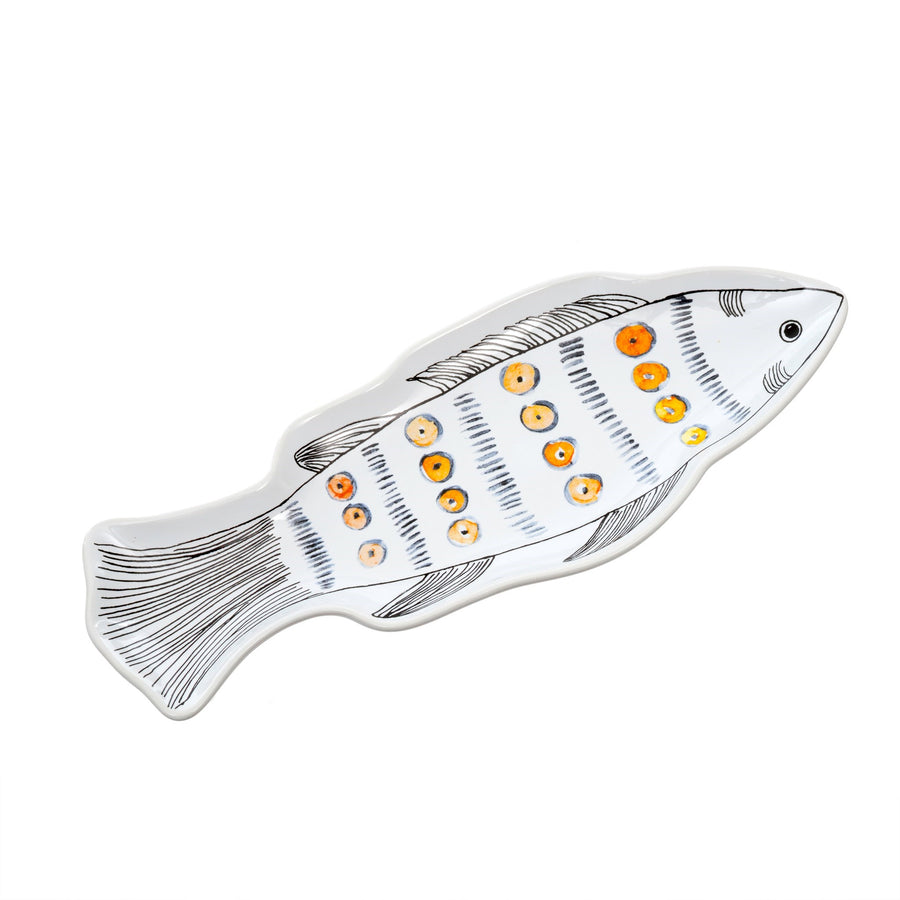 WATERCOLOR FISH DISH