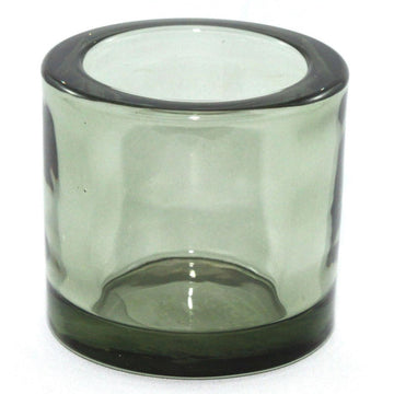 HEAVY GLASS HOLDER - GREEN