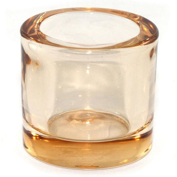 HEAVY GLASS HOLDER - BRONZE