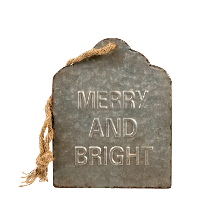 MERRY AND BRIGHT SIGN