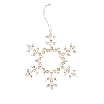 BEADED SNOWFLAKE