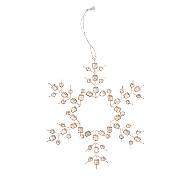 BEADED SNOWFLAKE