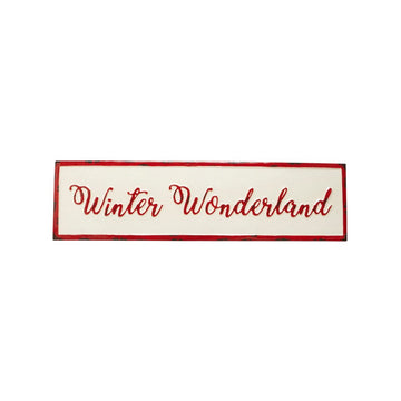 WINTER WONDERLAND SIGN