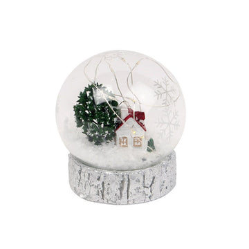 HOUSE LED DECOR SNOW BALL