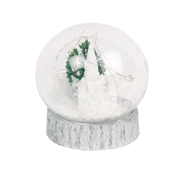 CASTLE LED DECOR SNOW BALL