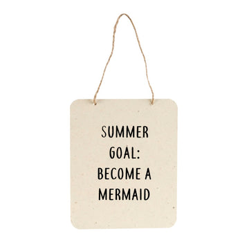 SUMMER GOAL SIGN