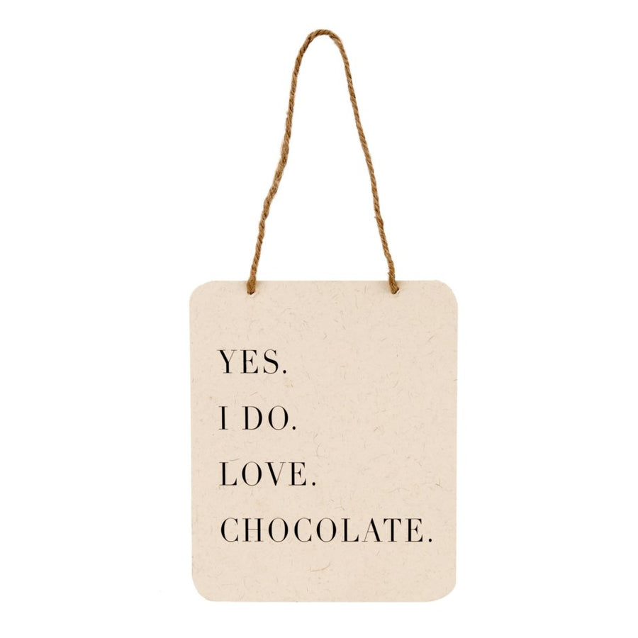 LOVE CHOCOLATE SIGN