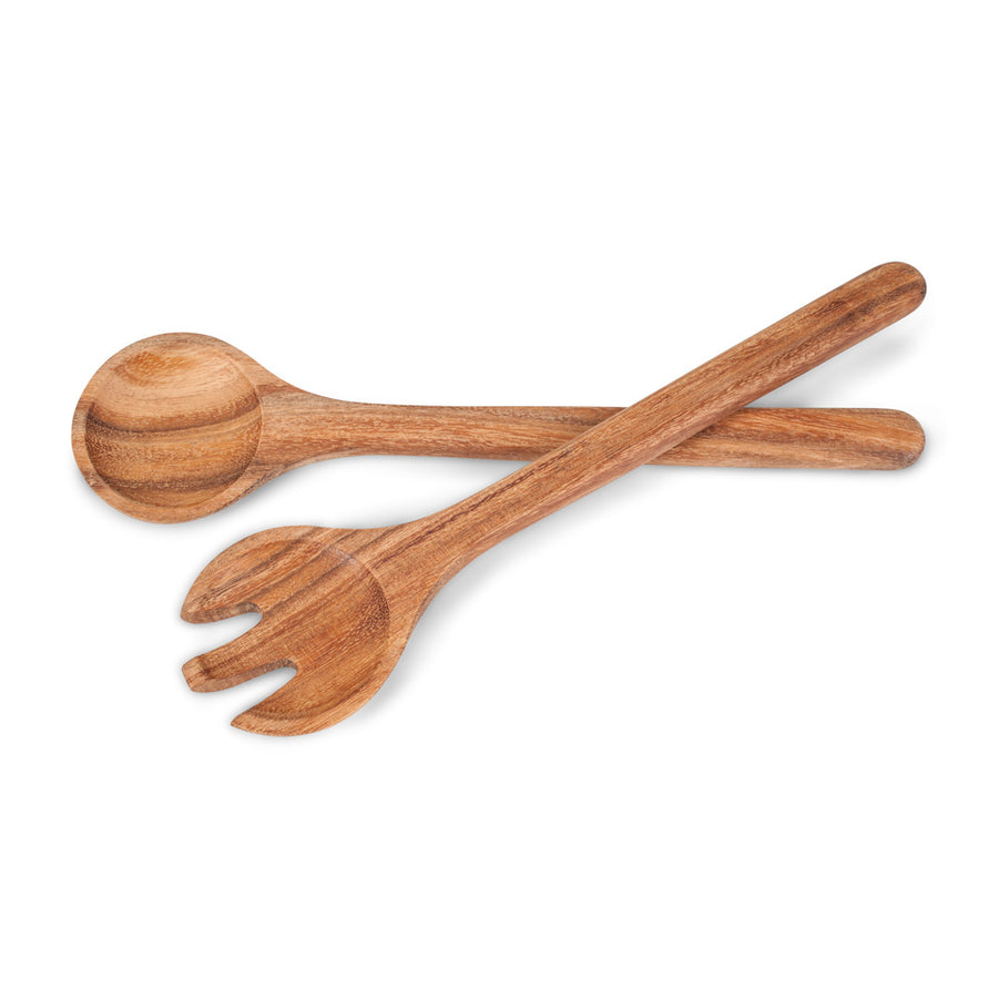 NATURAL SALAD SERVERS