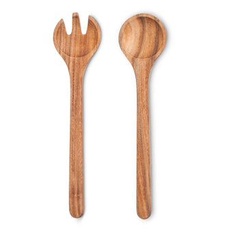 NATURAL SALAD SERVERS