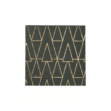 COCKTAIL NAPKIN - TRIANGLE TREE
