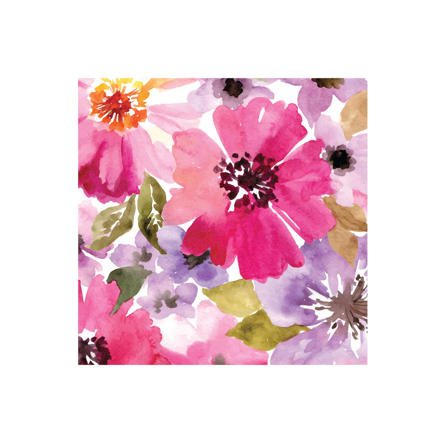 COCKTAIL NAPKIN - PINK DAISY