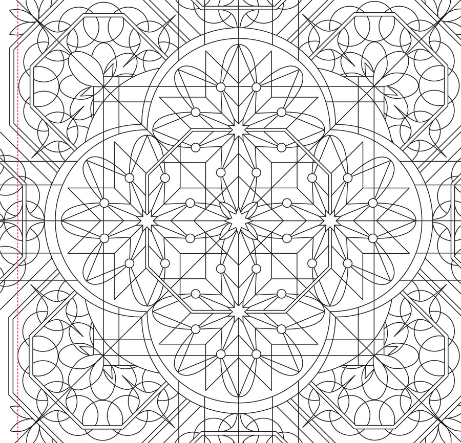 COLOR BOOK KALEIDOSCOPE