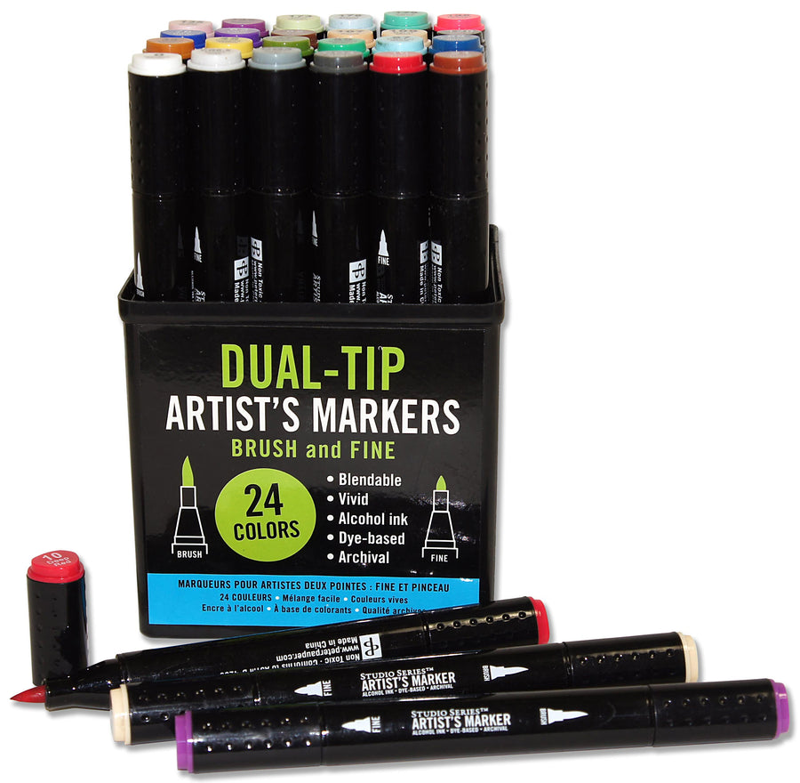 DUAL TIP ART MARKERS