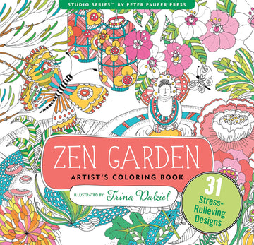 COLOR BOOK ZEN GARDEN