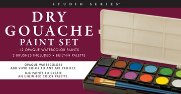 DRY GOUACHE PAINT SET