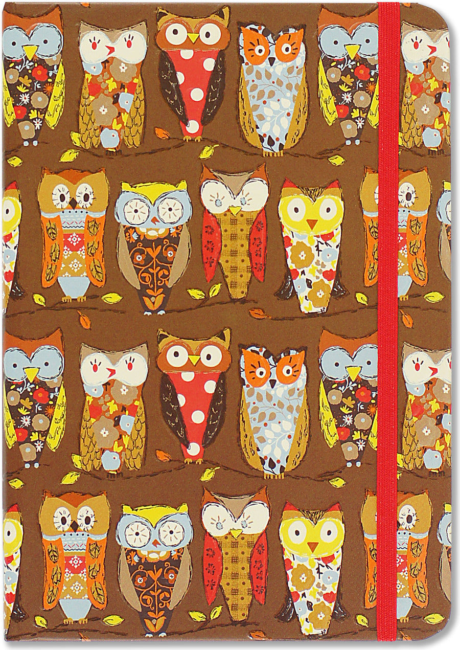 SMALL JOURNAL - PERCHING OWLS
