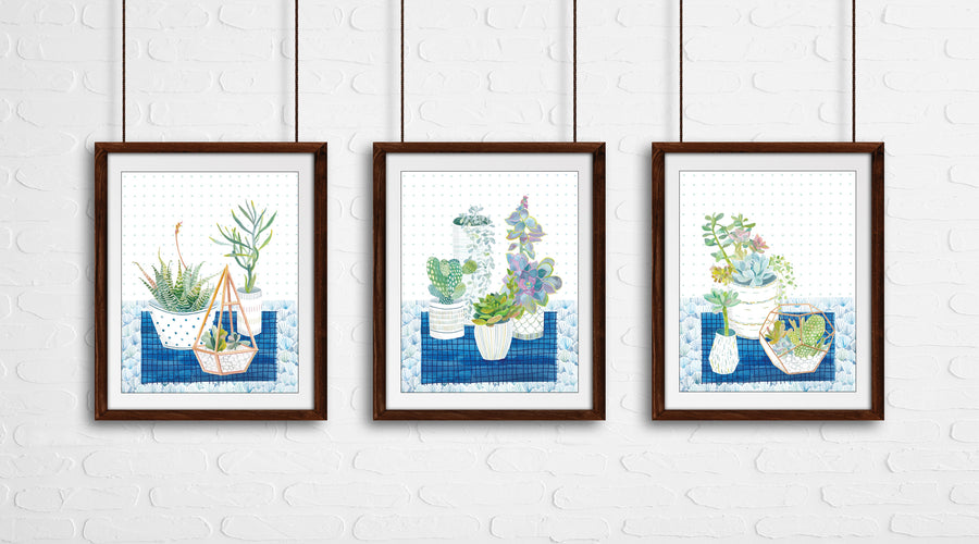 ART PRINTS - SUCCULENTS