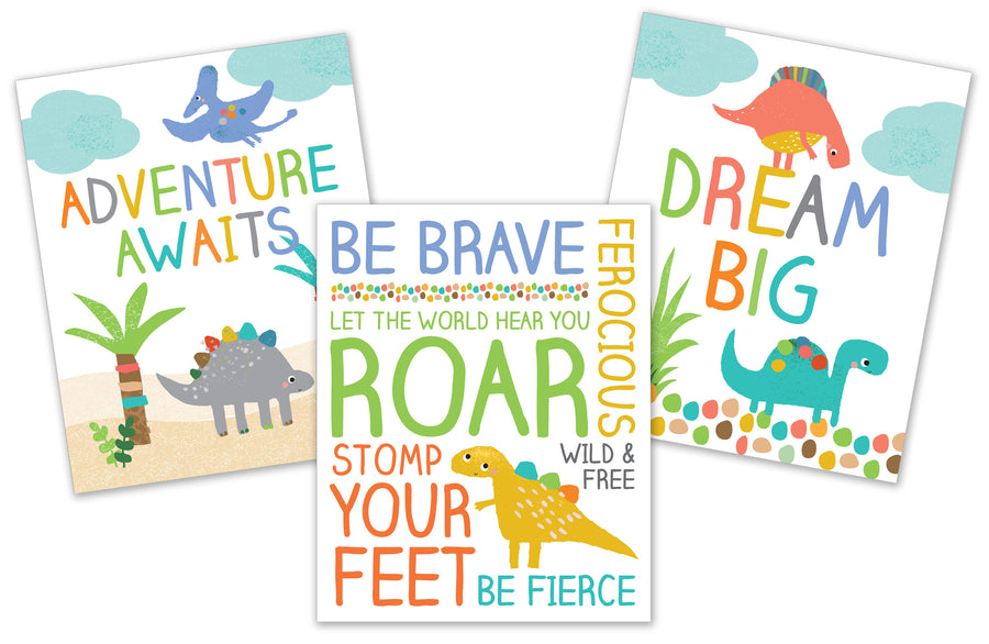 ART PRINTS DINOSAURS