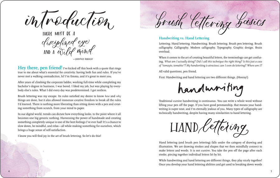 BRUSH LETTERING