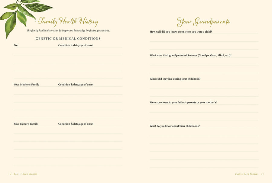 GUIDED JOURNAL AN ORAL HISTORY
