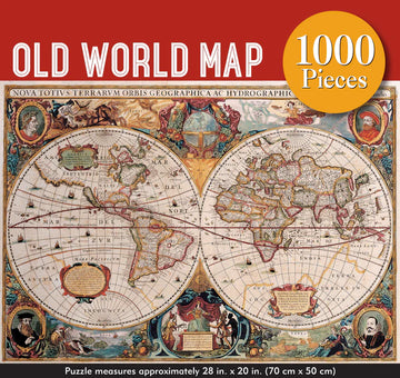 PUZZLE - OLD WORLD MAP