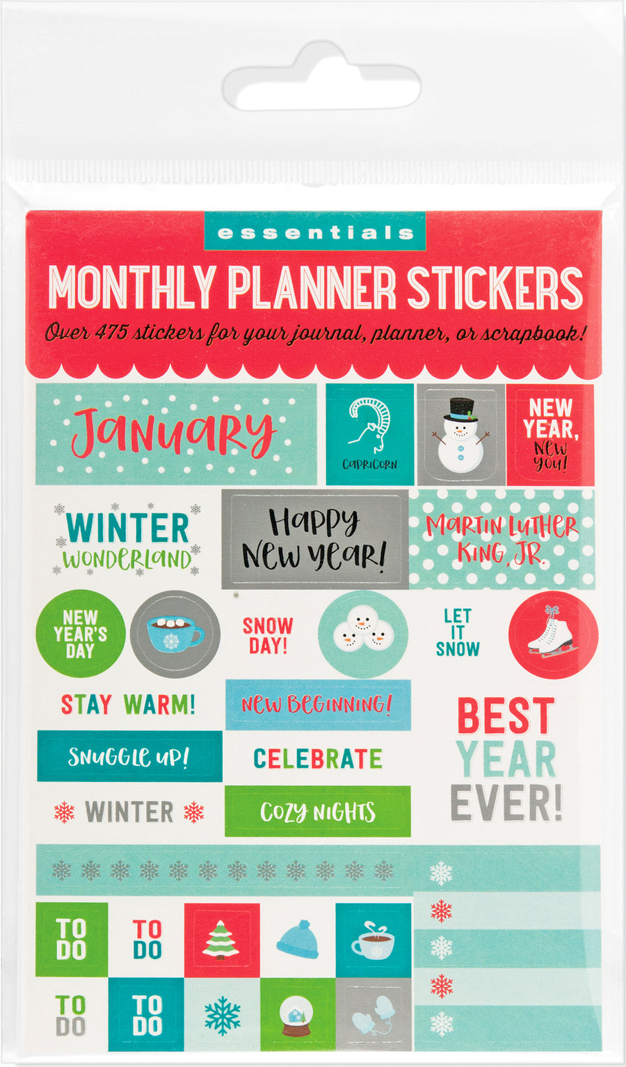 PLANNER STICKERS - MONTHLY PLANNER